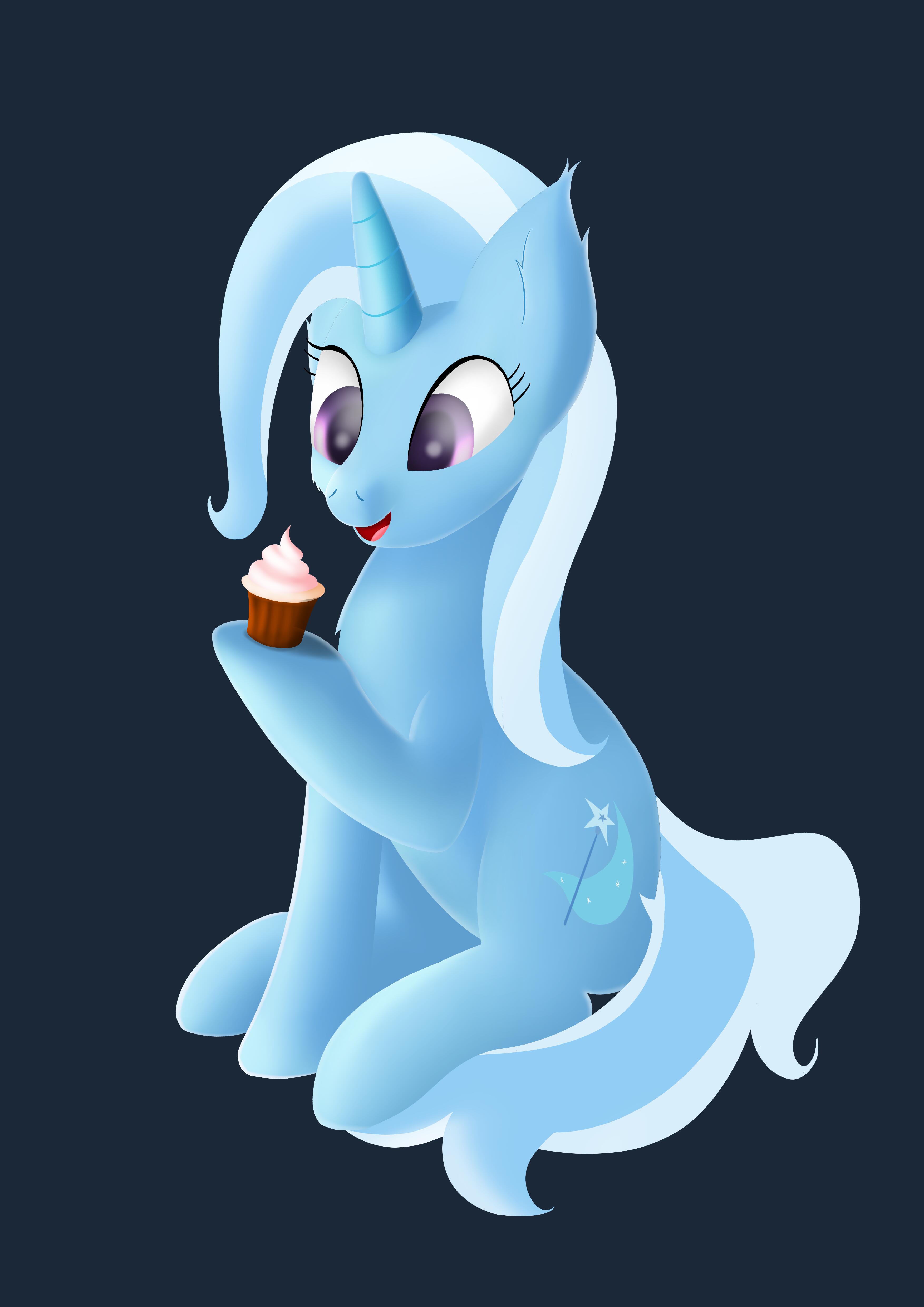 Trixie, Digital Art, Krita, Trixie Lulamoon, Pony, MLP, Syntriax, Art, undefined